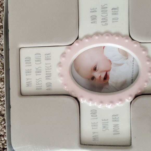 Baby cross christening/ baptism gift - Picture 2 of 4
